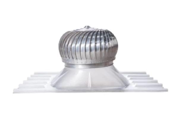 Polycarbonate base plate and turbo fan