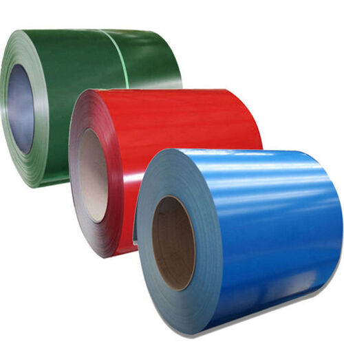 Colour coated coils
