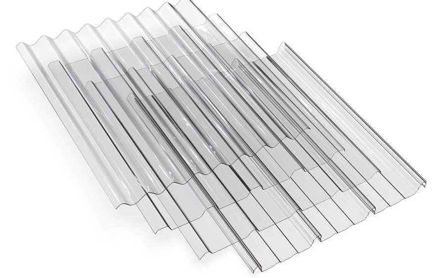 Profile polycarbonate sheet
